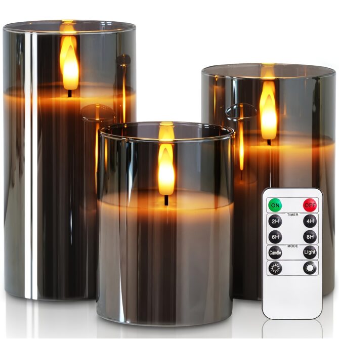 Nautical Theme Acrylic LED Flameless Candle - Image 7