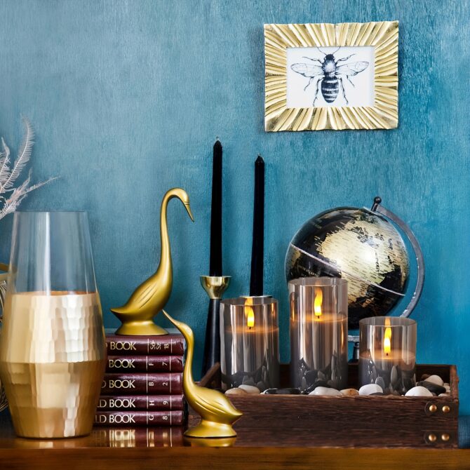 Nautical Theme Acrylic LED Flameless Candle - Image 8