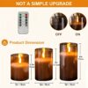 Nautical Theme Acrylic LED Flameless Candle - Image 5
