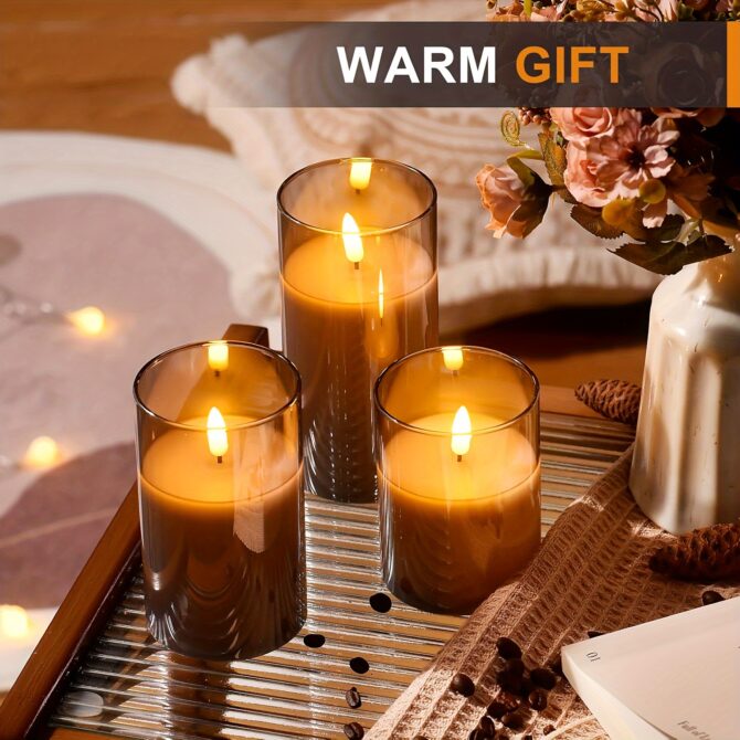 Nautical Theme Acrylic LED Flameless Candle - Image 9